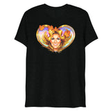 Queen of Hearts and High Notes (Triblend)-Triblend T-Shirt-Swish Embassy