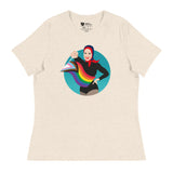 Rainbow Gardens (Women's Relaxed T-Shirt)-Women's T-Shirts-Swish Embassy