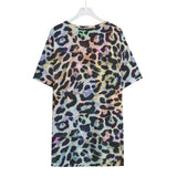 Rainbow Leopard (Allover T-Shirt)-Allover T-Shirt-Swish Embassy