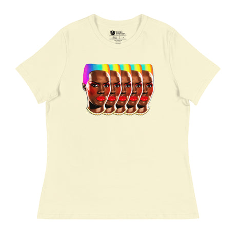 Rainbows and Rhythm (Women's Relaxed T-Shirt)-Women's T-Shirts-Swish Embassy