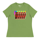 Rainbows and Rhythm (Women's Relaxed T-Shirt)-Women's T-Shirts-Swish Embassy