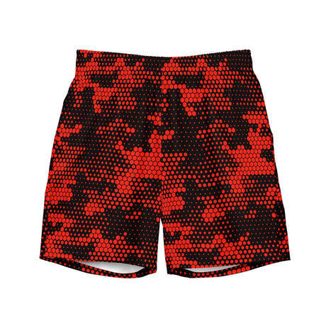 Red Camo (Swim Trunks)-Swim Trunks-Swish Embassy