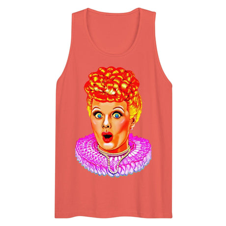 Red Hair Don’t Care (Tank Top)-Tank Top-Swish Embassy