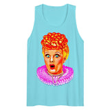 Red Hair Don’t Care (Tank Top)-Tank Top-Swish Embassy