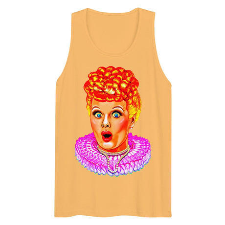 Red Hair Don’t Care (Tank Top)-Tank Top-Swish Embassy