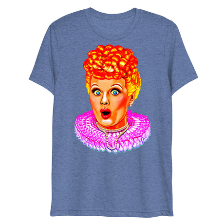 Red Hair Don’t Care (Triblend)-Triblend T-Shirt-Swish Embassy