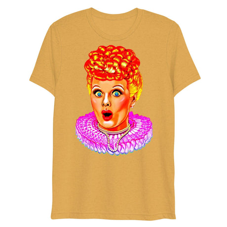 Red Hair Don’t Care (Triblend)-Triblend T-Shirt-Swish Embassy