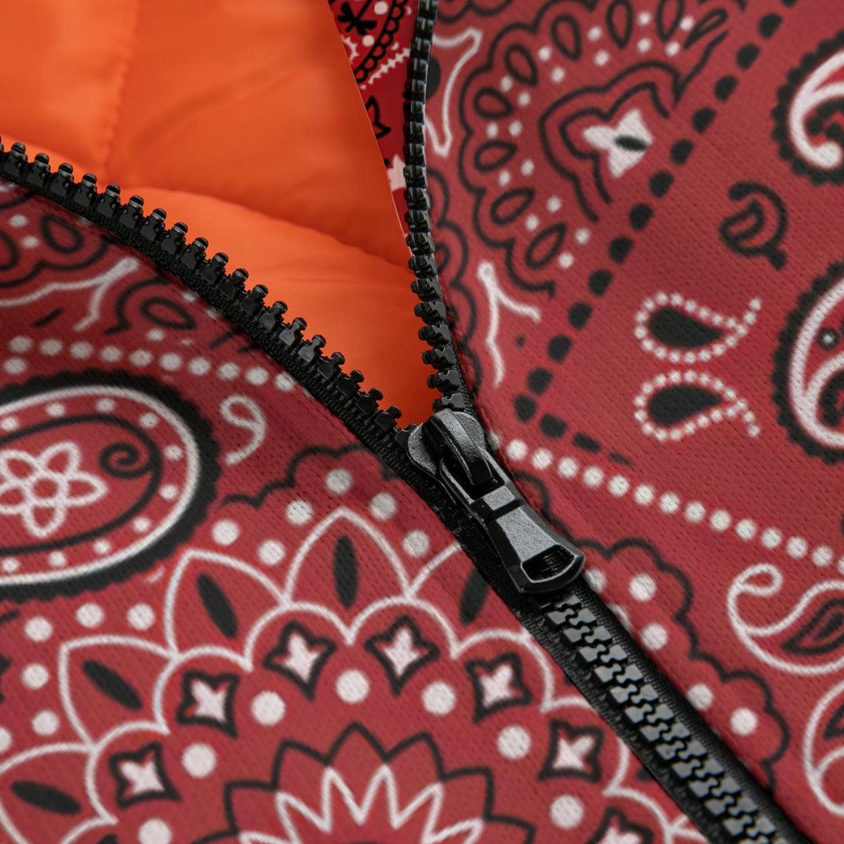 Red Hanky (Fleece Jacket)-Fleece Jacket-Swish Embassy