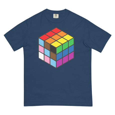 Rubik's Pride (Boxy Tee)-Boxy T-Shirt-Swish Embassy