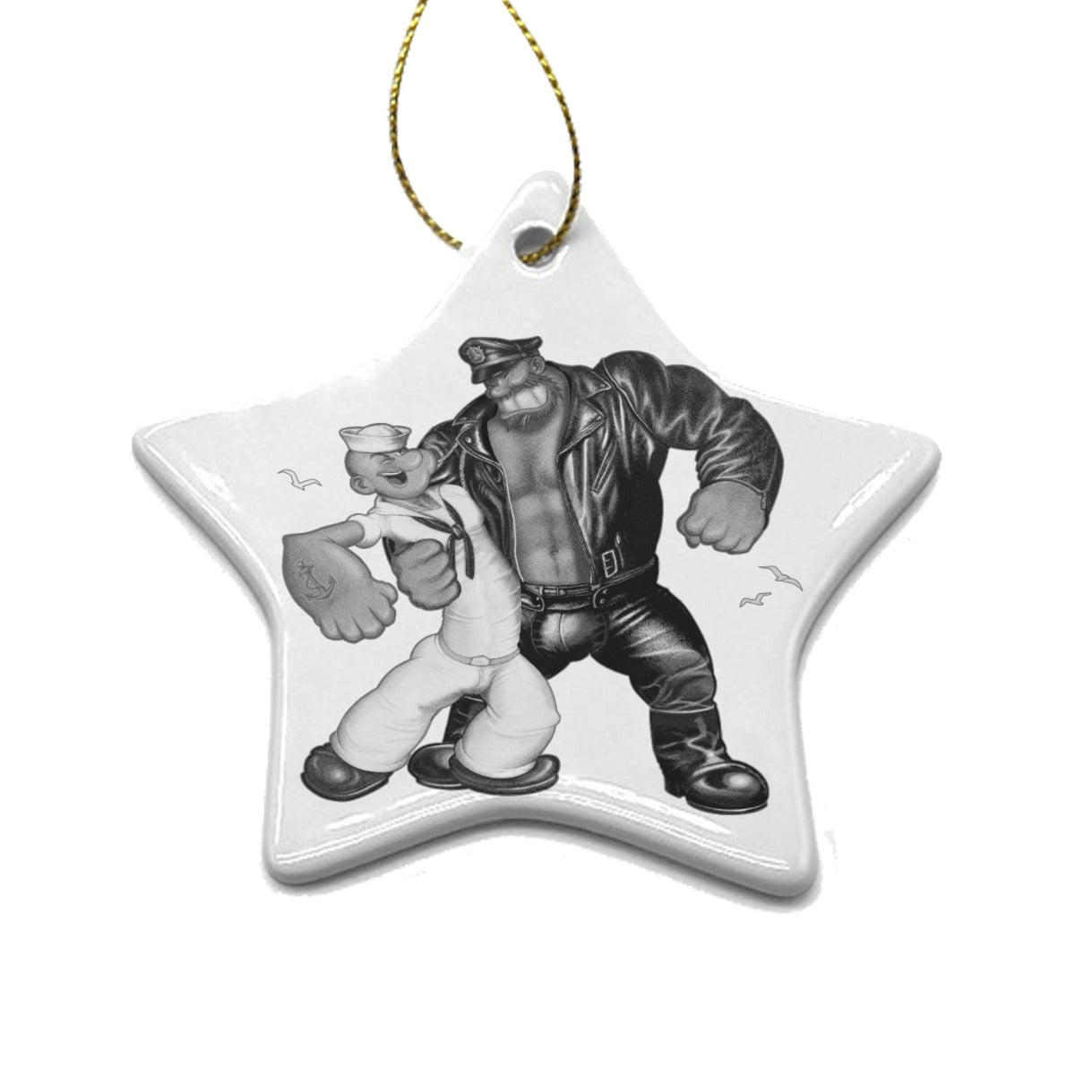 Sailor of Finland (Ceramic Holiday Keepsake)-Ceramic Holiday Keepsake-Swish Embassy