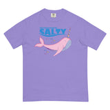 Salty Narwhal (Boxy Tee)-Boxy T-Shirt-Swish Embassy