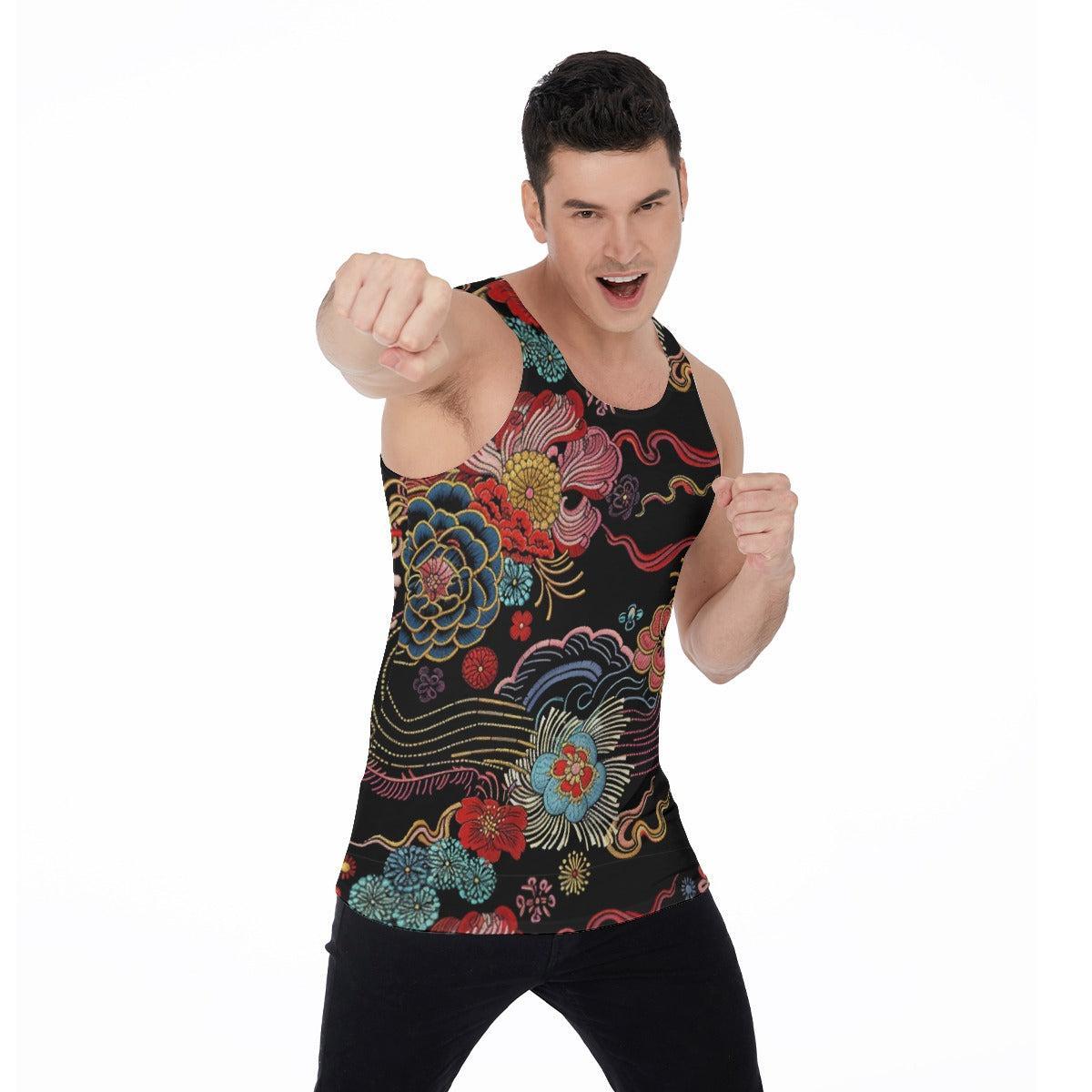 Sew Far Sew Zen (Allover Tank Top)-Allover Tank Top-Swish Embassy