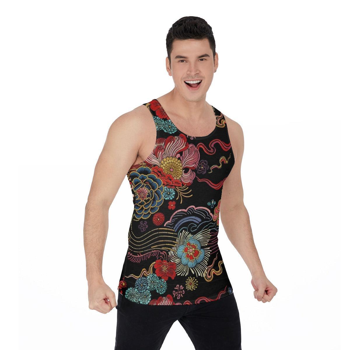 Sew Far Sew Zen (Allover Tank Top)-Allover Tank Top-Swish Embassy