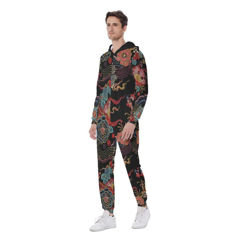 Sew Far Sew Zen (AOP Union Suit)-AOP Union Suit-Swish Embassy