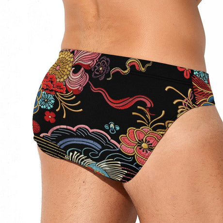 Sew Far Sew Zen (Swim Briefs)-Swim Briefs-Swish Embassy
