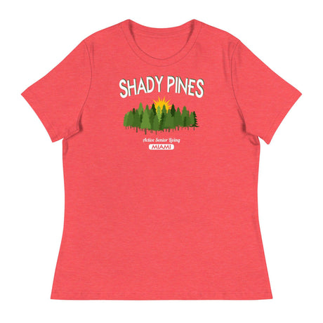 Shady Pines (Women's Relaxed T-Shirt)-Women's T-Shirts-Swish Embassy