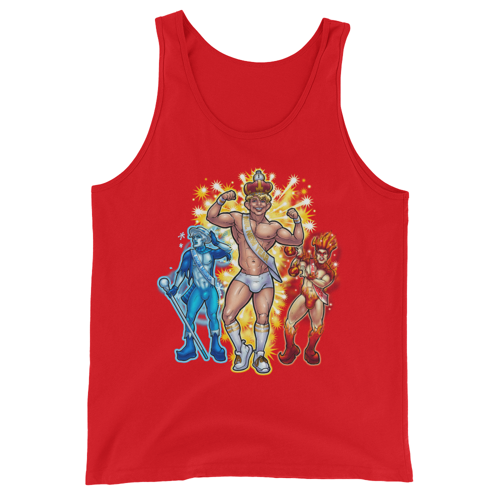 Shiny New Year (Tank Top)-Christmas Tank Tops-Swish Embassy