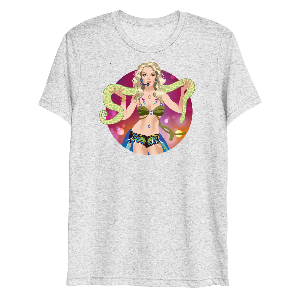 Slither (Triblend)-Triblend T-Shirt-Swish Embassy