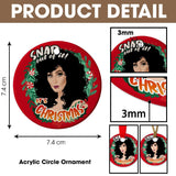 Snap Out of It It's XMas (Ceramic Holiday Keepsake)-Ceramic Holiday Keepsake-Swish Embassy