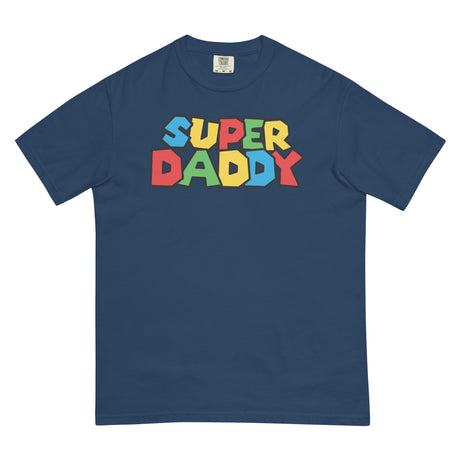 Super Daddy (Boxy Tee)-Boxy T-Shirt-Swish Embassy