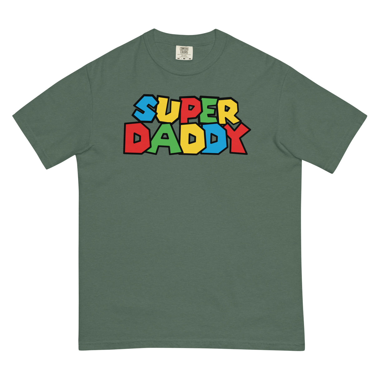 Super Daddy (Boxy Tee)-Boxy T-Shirt-Swish Embassy