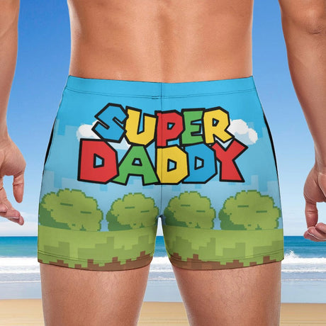 Super Daddy (Square Cut Trunks)-Square Cut Trunks-Swish Embassy
