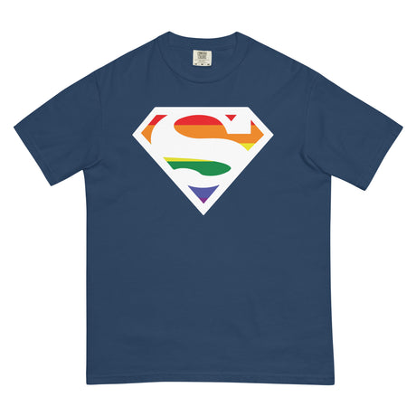 Super Gay (Boxy Tee)-Boxy T-Shirt-Swish Embassy