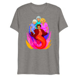 Thank You for Being a Finned (Triblend)-Triblend T-Shirt-Swish Embassy