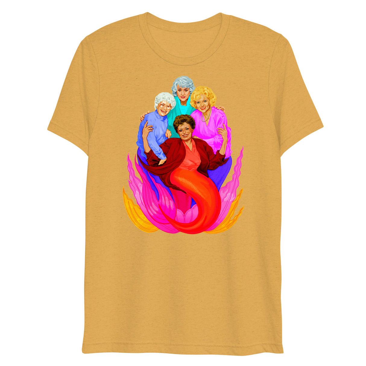 Thank You for Being a Finned (Triblend)-Triblend T-Shirt-Swish Embassy