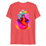 Thank You for Being a Finned (Triblend)-Triblend T-Shirt-Swish Embassy