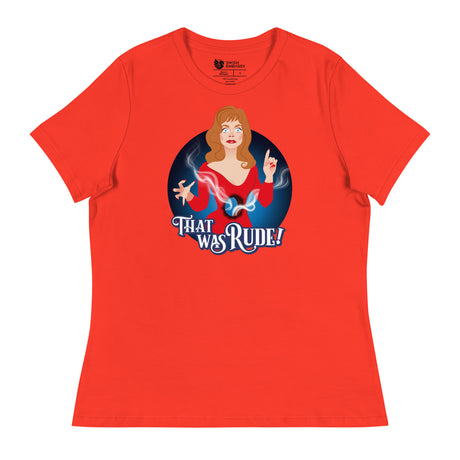 That Was Rude (Women's Relaxed T-Shirt)-Women's T-Shirts-Swish Embassy