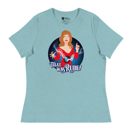 That Was Rude (Women's Relaxed T-Shirt)-Women's T-Shirts-Swish Embassy