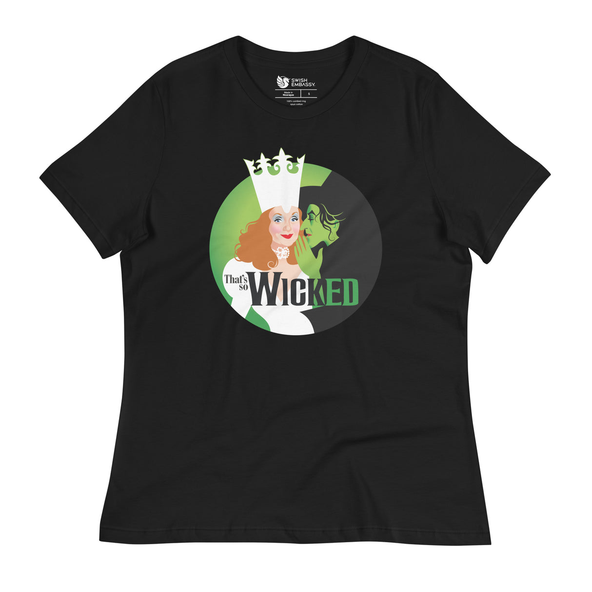 That's So Wicked (Women's Relaxed T-Shirt)-Women's T-Shirts-Swish Embassy