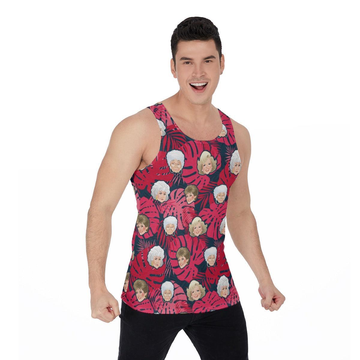 The Lanai (Allover Tank Top)-Allover Tank Top-Swish Embassy