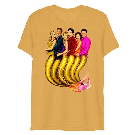 The One Where They're Mermaids (Triblend)-Triblend T-Shirt-Swish Embassy