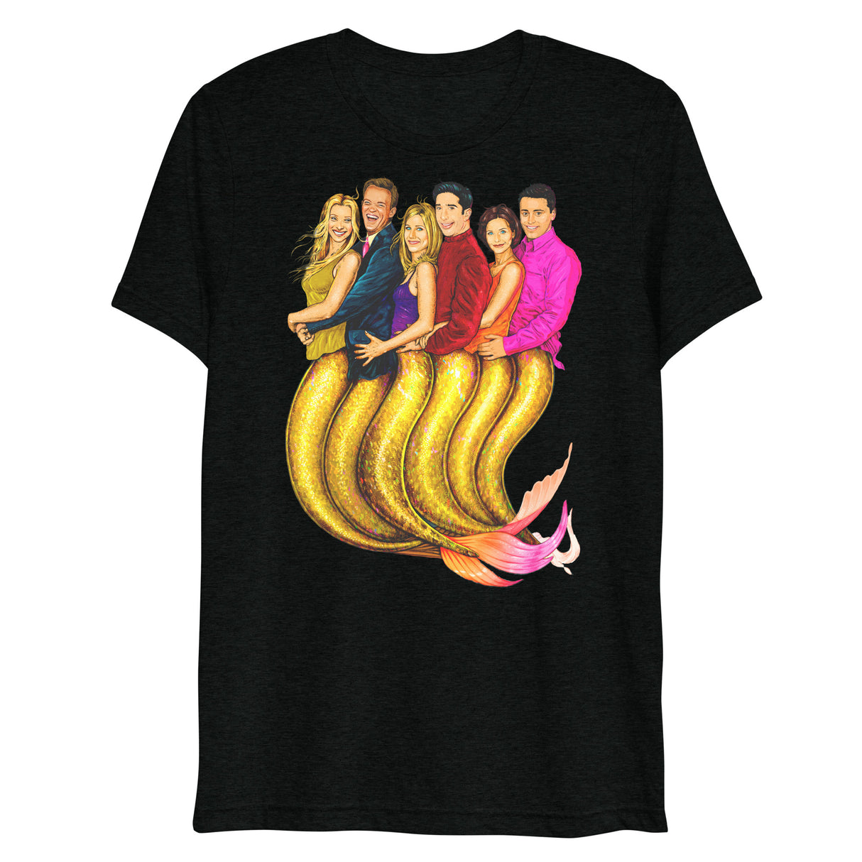The One Where They're Mermaids (Triblend)-Triblend T-Shirt-Swish Embassy