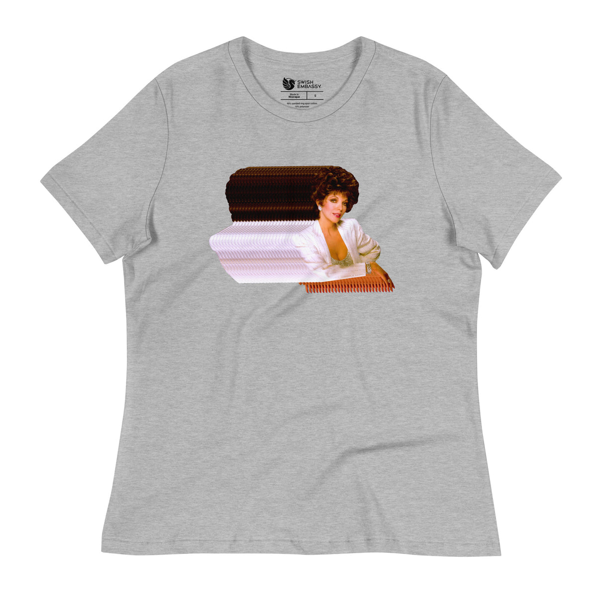 The Shoulderpad Supremacy (Women's Relaxed T-Shirt)-Women's T-Shirts-Swish Embassy