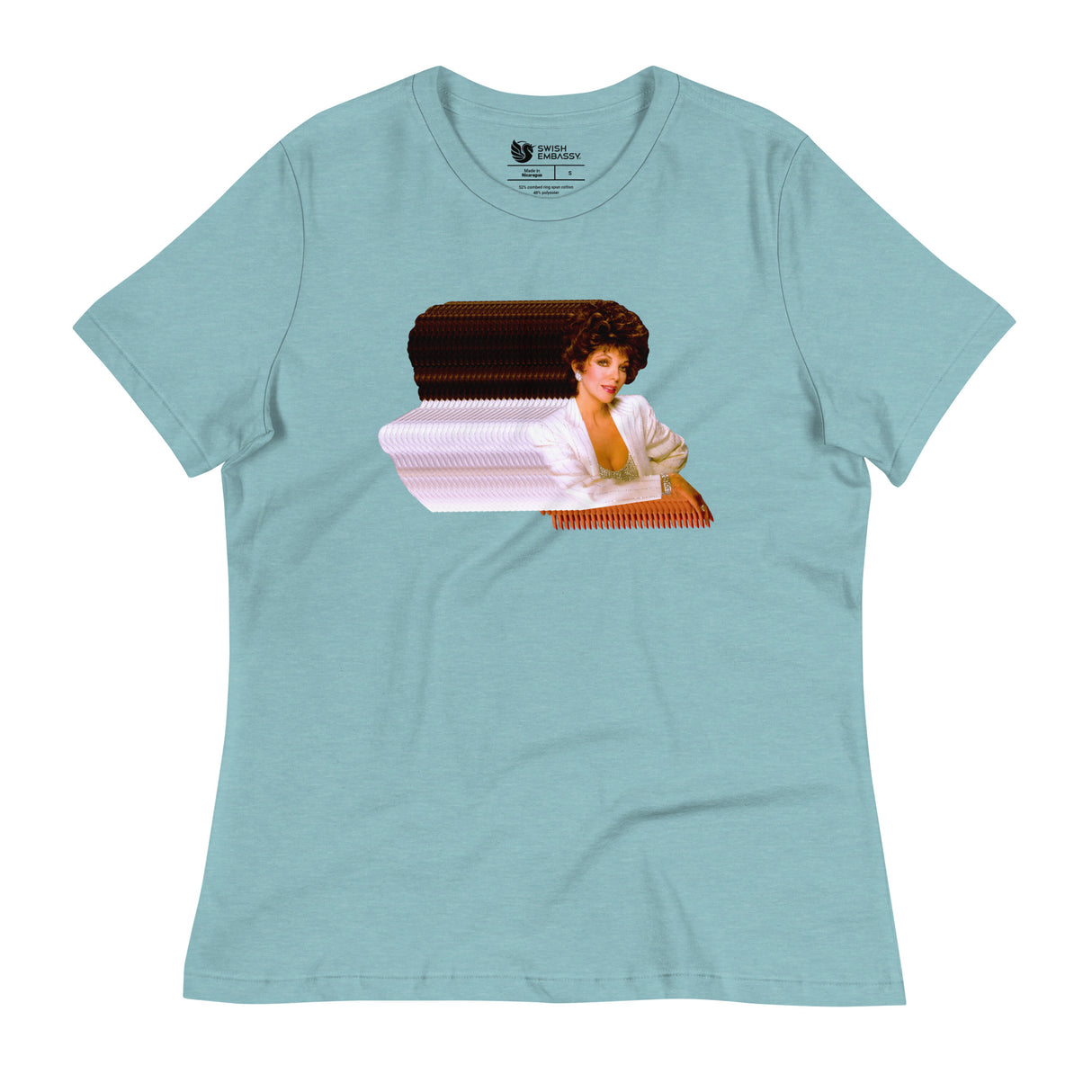 The Shoulderpad Supremacy (Women's Relaxed T-Shirt)-Women's T-Shirts-Swish Embassy