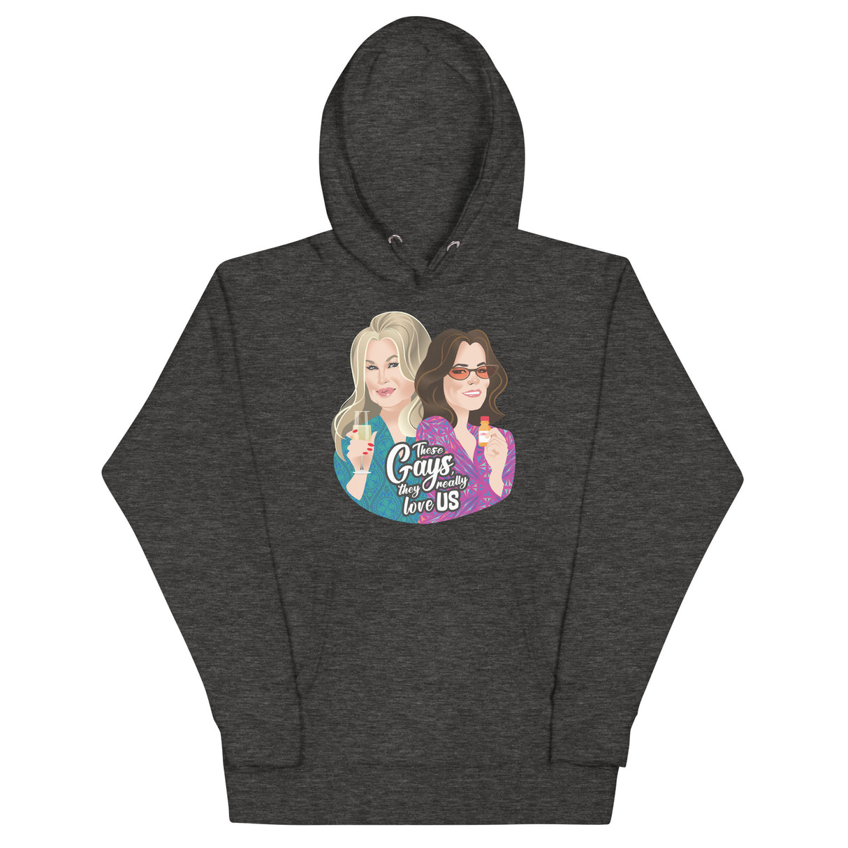 These Gays Love Us (Hoodie)-Hoodie-Swish Embassy