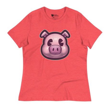 This Little Piggy (Women's Relaxed T-Shirt)-Women's T-Shirts-Swish Embassy