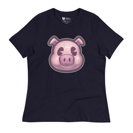 This Little Piggy (Women's Relaxed T-Shirt)-Women's T-Shirts-Swish Embassy