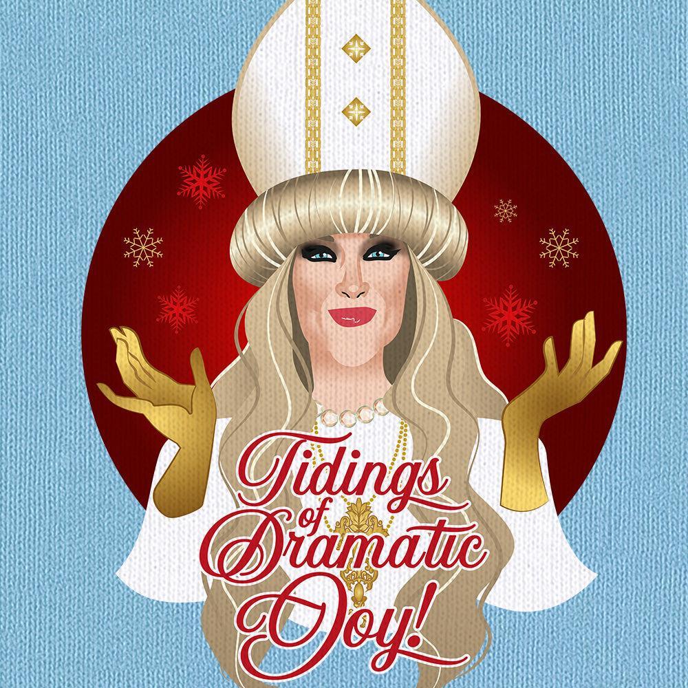 Tidings of Dramatic Joy-T-Shirts-Swish Embassy