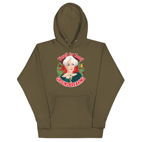 Tinsel for Xmas? Groundbreaking (Hoodie)-Christmas Hoodies-Swish Embassy