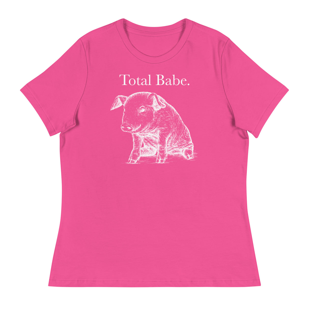 Total Babe (Women's Relaxed T-Shirt)-Women's T-Shirts-Swish Embassy