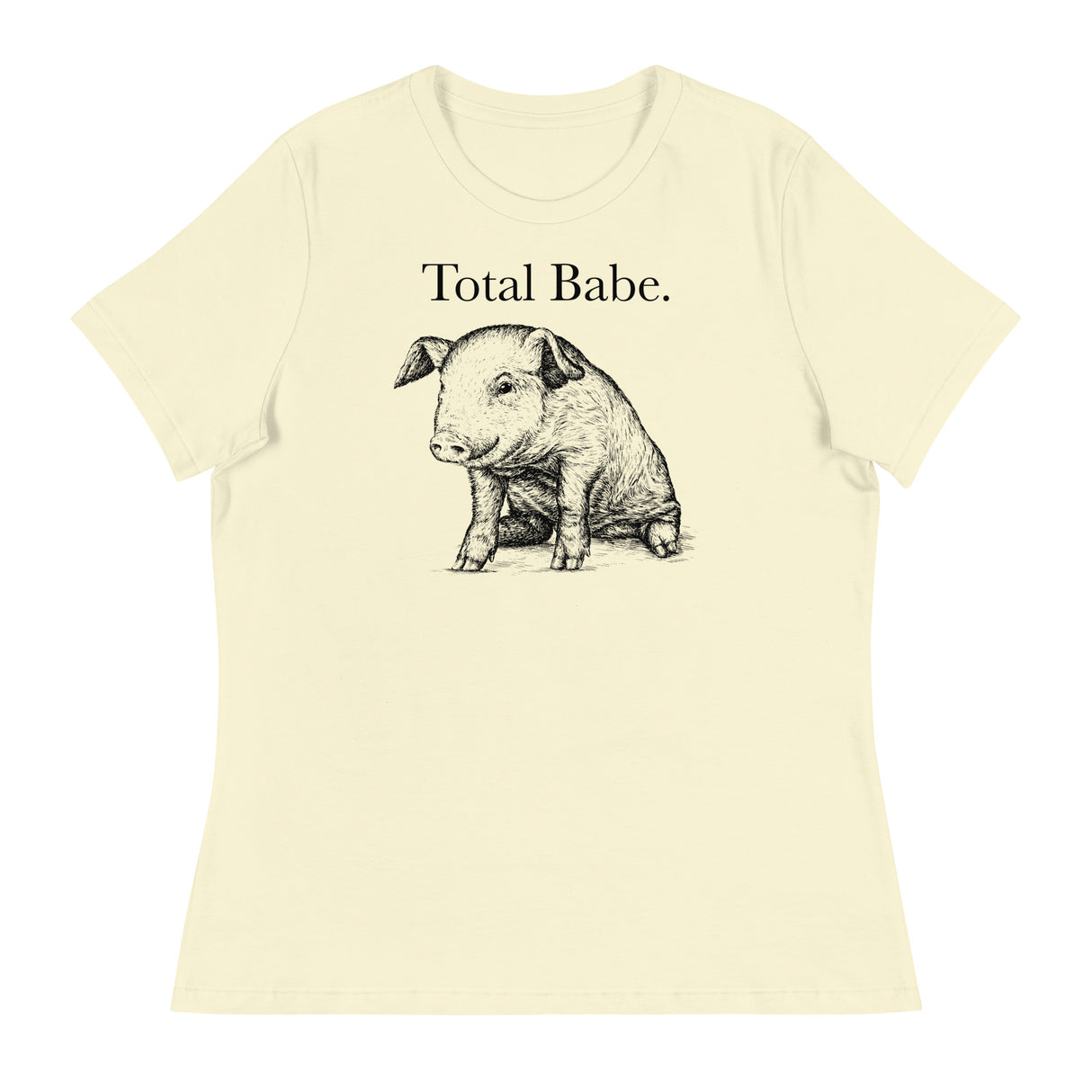 Total Babe (Women's Relaxed T-Shirt)-Women's T-Shirts-Swish Embassy