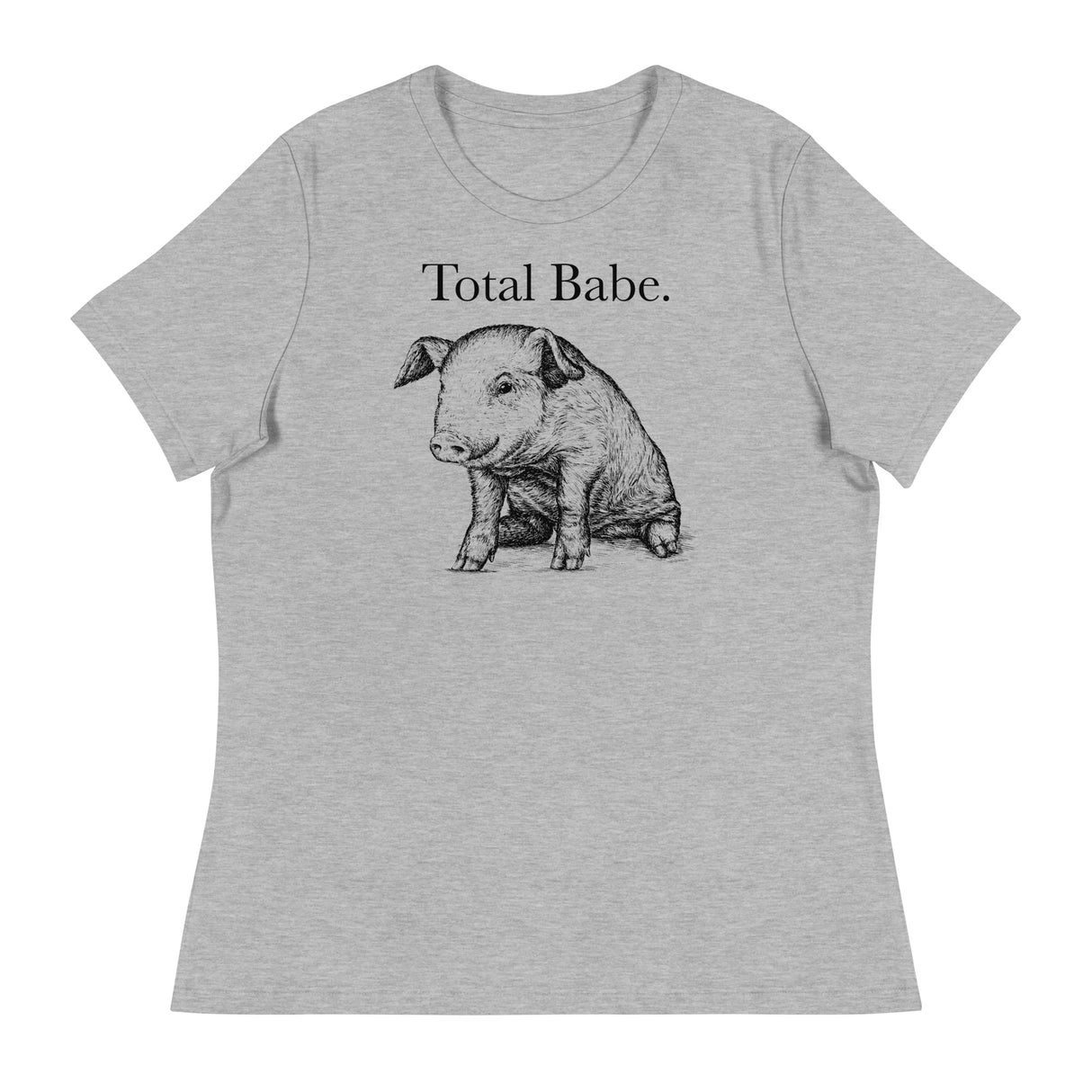 Total Babe (Women's Relaxed T-Shirt)-Women's T-Shirts-Swish Embassy