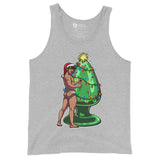 Trim the Rear (Tank Top)-Christmas Tank Tops-Swish Embassy