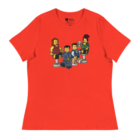 Truman & Adler Blocks (Women's Relaxed T-Shirt)-Women's T-Shirts-Swish Embassy