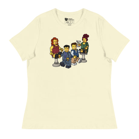 Truman & Adler Blocks (Women's Relaxed T-Shirt)-Women's T-Shirts-Swish Embassy