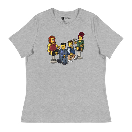 Truman & Adler Blocks (Women's Relaxed T-Shirt)-Women's T-Shirts-Swish Embassy